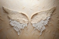 Angel wings white backgrounds creativity. AI generated Image by rawpixel.