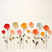 Colorful 7-8 flowers meadow petal plant paper. AI generated Image by rawpixel.