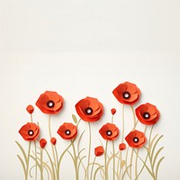 Poppy flowers meadow nature petal plant. AI generated Image by rawpixel.