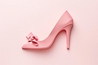 Pink woman shoes footwear elegance clothing. 