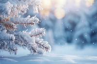 Frost snow backgrounds landscape. AI generated Image by rawpixel.