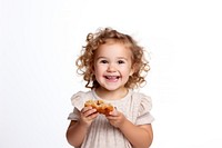 Food portrait biting child. AI generated Image by rawpixel.