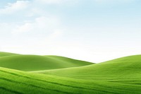 Landscape green backgrounds grassland. AI generated Image by rawpixel.