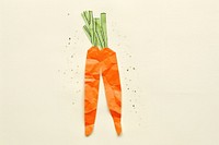 Carrot vegetable food art. AI generated Image by rawpixel.