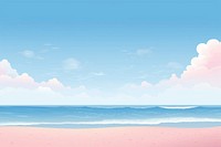 Beach glitter backgrounds landscape outdoors. AI generated Image by rawpixel.