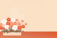 Flower garden wallpaper pattern plant. AI generated Image by rawpixel.
