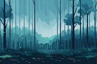 Rainning day forest backgrounds landscape. 