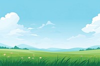 Spring field backgrounds grassland landscape. 