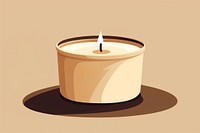 Candle fire lighting glowing. AI generated Image by rawpixel.