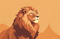 Lion mammal animal carnivora. AI generated Image by rawpixel.