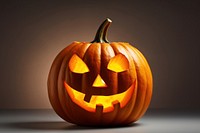 Halloween pumpkin spooky face food. AI generated Image by rawpixel.