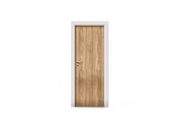 Door wood architecture thermometer. AI generated Image by rawpixel.