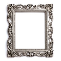 Frame silver architecture decoration. AI generated Image by rawpixel.