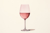 Wine glass drink red. 