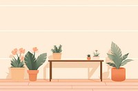 Gardening furniture flower table. AI generated Image by rawpixel.