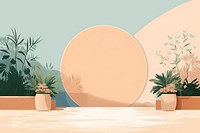 Gardening plant wall houseplant. 