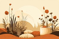 Gardening outdoors nature plant. AI generated Image by rawpixel.