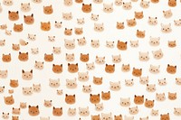 Wallpaper pattern mammal animal brown. 