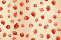 Wallpaper pattern strawberry berries fruit. 