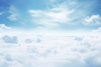White sky wallpaper outdoors horizon nature. AI generated Image by rawpixel.