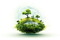 World Environment Day landscape outdoors nature. AI generated Image by rawpixel.