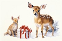 Christmas animal image wildlife mammal pet. 