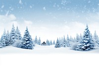 Christmas snow backgrounds landscape outdoors. 