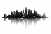 City icon architecture skyscraper cityscape. AI generated Image by rawpixel.