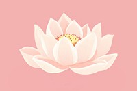 Lotus flower petal plant. AI generated Image by rawpixel.