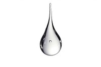 Rain drop glass white background transparent. AI generated Image by rawpixel.
