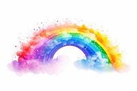 Rainbow png rainbow backgrounds nature. AI generated Image by rawpixel.