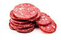 Salami sausage meat food. 