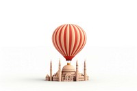 Istanbul balloon aircraft vehicle. AI generated Image by rawpixel.