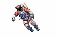 Space astronaut adult protection. AI generated Image by rawpixel.
