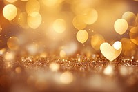 Heart bokeh glitter backgrounds nature.