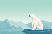 Bear outdoors animal mammal. AI generated Image by rawpixel.