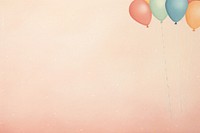 Birthday backdrop balloon red pastel colored. AI generated Image by rawpixel.