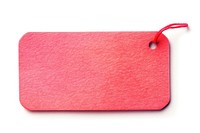 Sale tag red white background accessories. AI generated Image by rawpixel.
