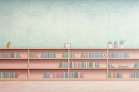 Library backdrop publication bookshelf furniture. AI generated Image by rawpixel.