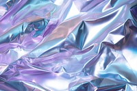 Aluminum foil hologram Texture Background backgrounds textured aluminium. AI generated Image by rawpixel.