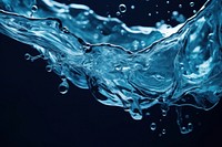 Water splash close up effect AI generated image by rawpixel