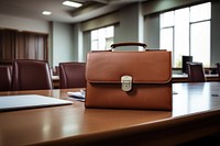 Brief case briefcase furniture handbag.