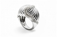 Ring silver platinum jewelry. 