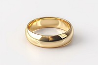 Ring gold jewelry accessories. 