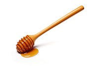 Honey dipper spoon white background silverware. AI generated Image by rawpixel.