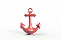 Anchor white background electronics watercraft. AI generated Image by rawpixel.