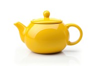 Teapot teapot yellow refreshment. AI generated Image by rawpixel.