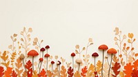 Mushroom backgrounds autumn plant. AI generated Image by rawpixel.