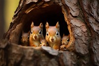 Squirrel family animal rodent mammal. 