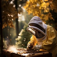 Beekeeper beekeeper outdoors honey. 